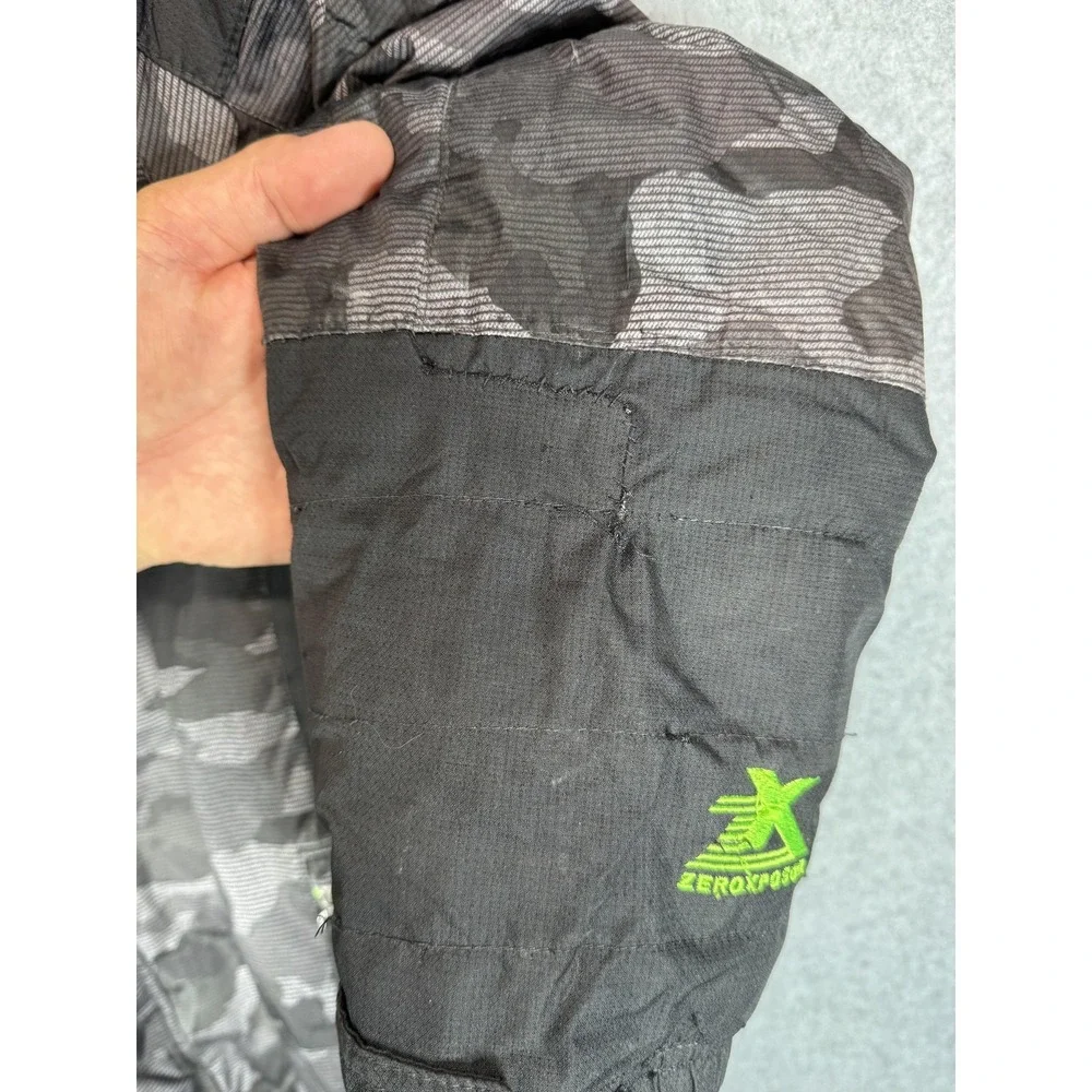 ZeroXposur Jacket Boys 14/16‎ Hooded Winter Coat Weather Resistant Camo
